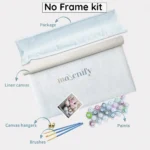 No Frame Kit - Paint By Numbers