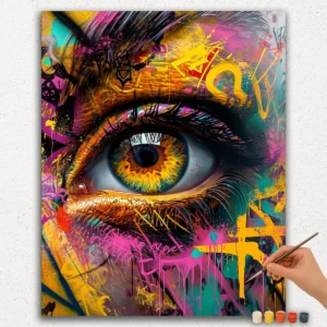 The Majestic Eye - Paint by Numbers