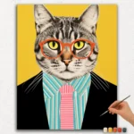 Cat As Boss - Paint by Numbers