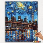Starry Night and City