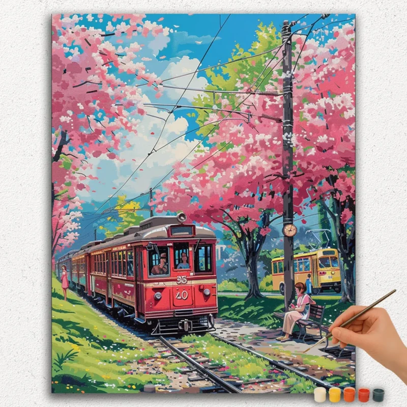 Beautiful Train Track