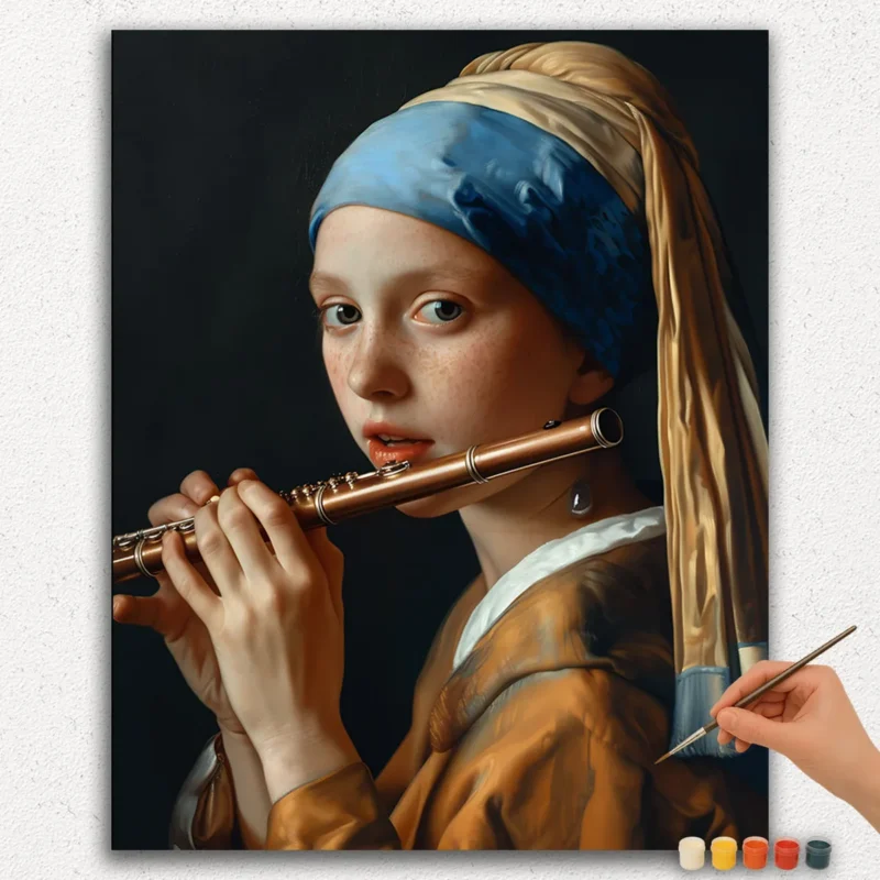 Girl with Flute