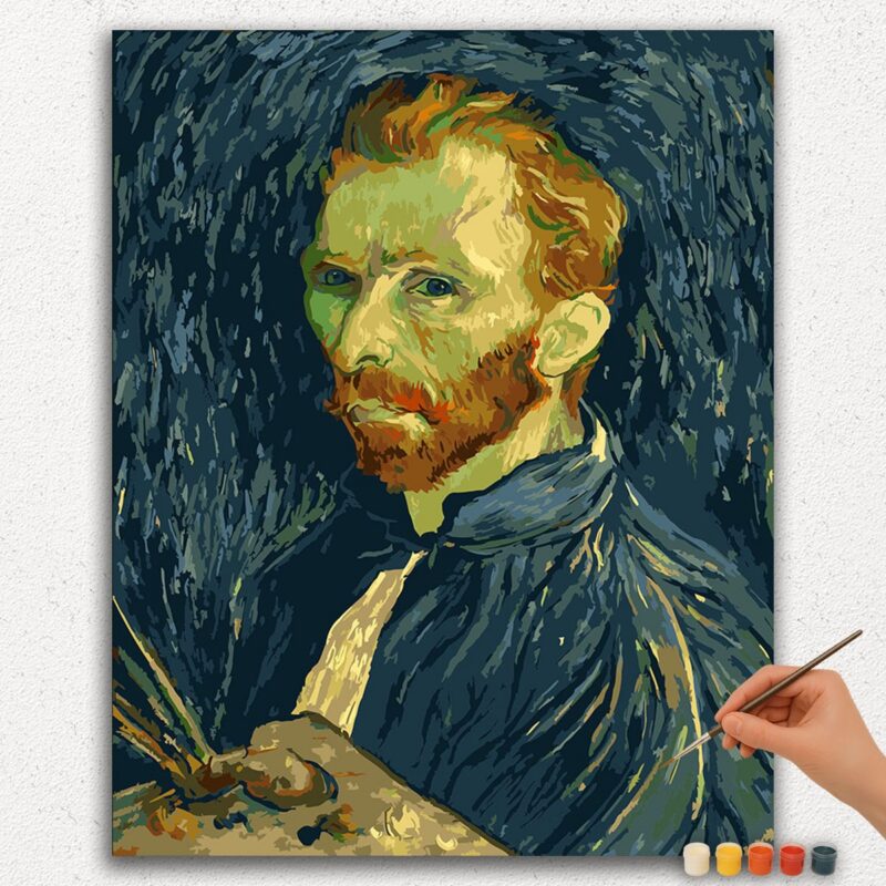 Self Portrait - Van Gogh Paint by Numbers