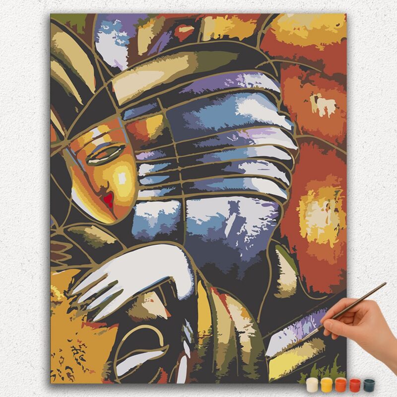 Abstract Portrait - Paint by Numbers