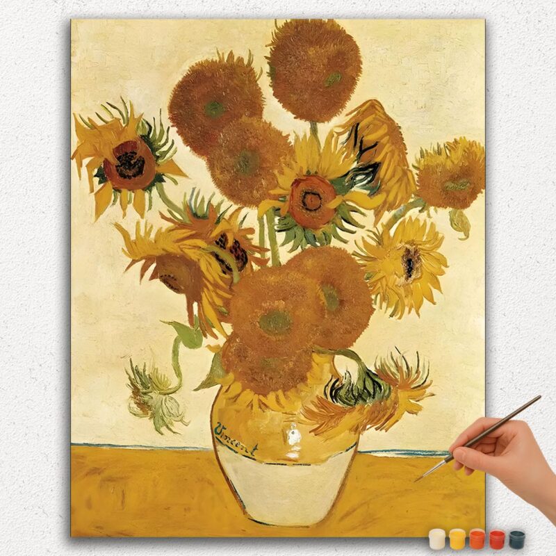 Flower in a Vase Van Gogh