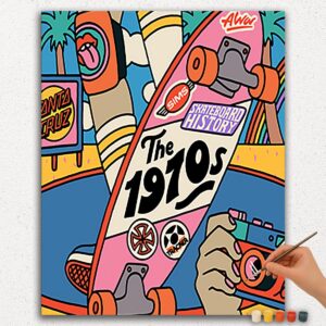 The 1970s Skateboard