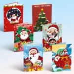Personalized Christmas Cards - Paint by Numbers