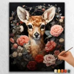 Deer in Flowers