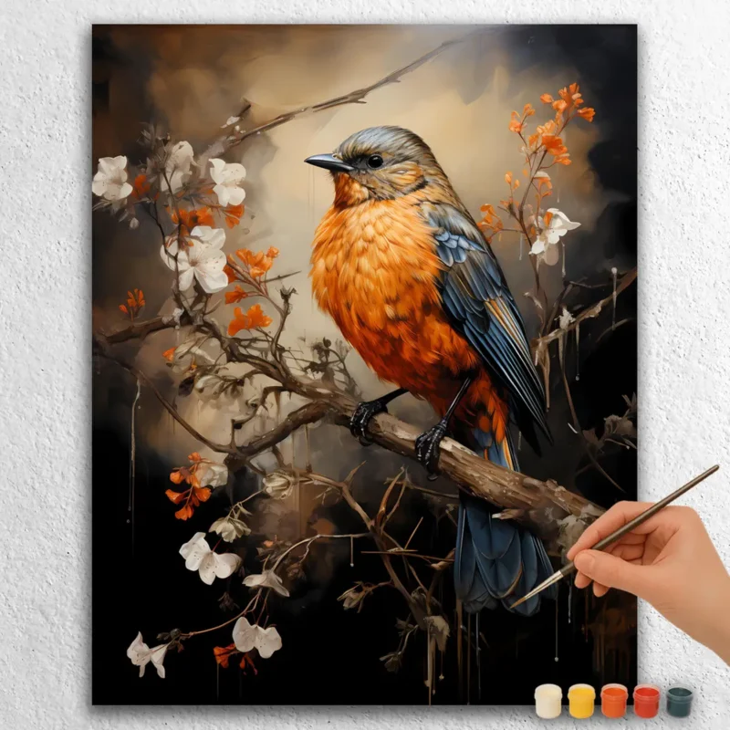 Burnt Orange Sparrow