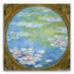 Waterlilies from a Window
