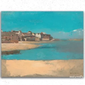 City near Sea Odilon Redon