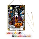 Trickster Halloween DIY Metal Poster