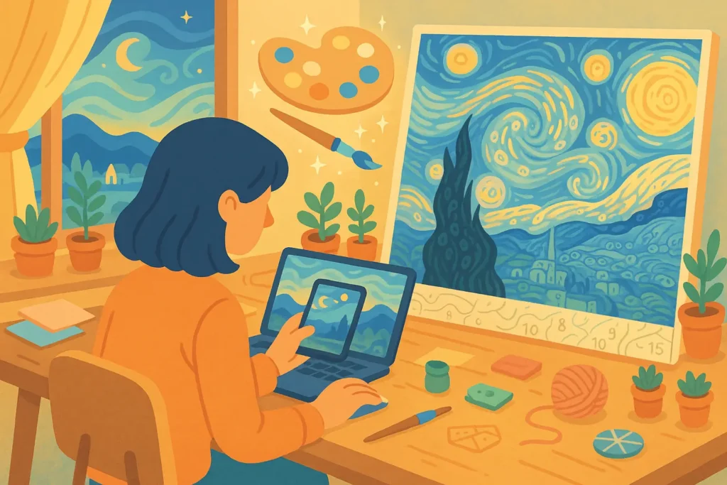 How to Create a Personalized Paint by Numbers Masterpiece from Your Photos 3 - Paint by Numbers How to customize painting - Paint by Numbers