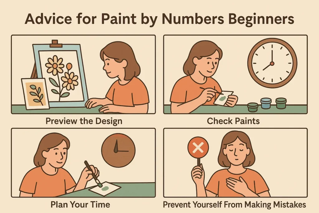 How to Choose the Best Beginner Paint by Numbers Kit? 6 - Paint by Numbers Advice for Paint by Numbers Beginners