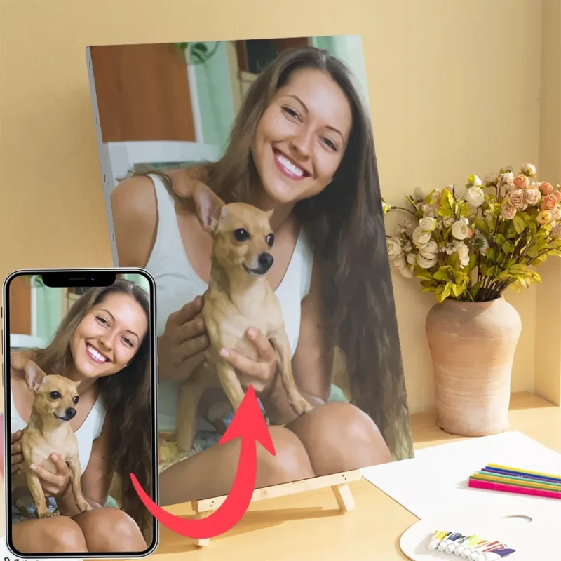 Personalized painting by numbers