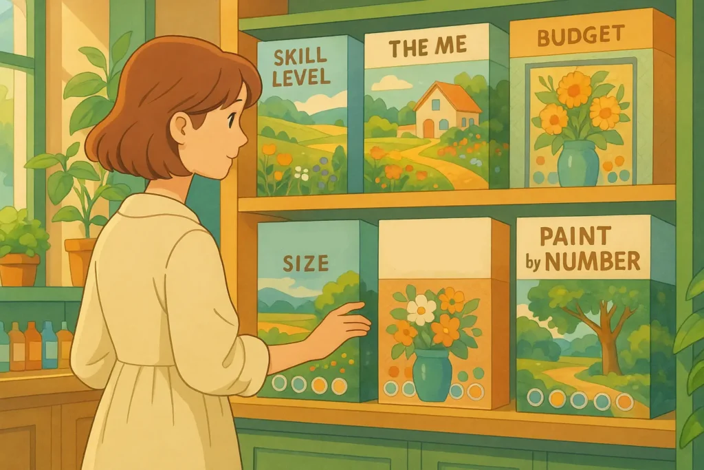 How to Choose the Best Beginner Paint by Numbers Kit? 3 - Paint by Numbers Critical Aspects for Your Primary Focus