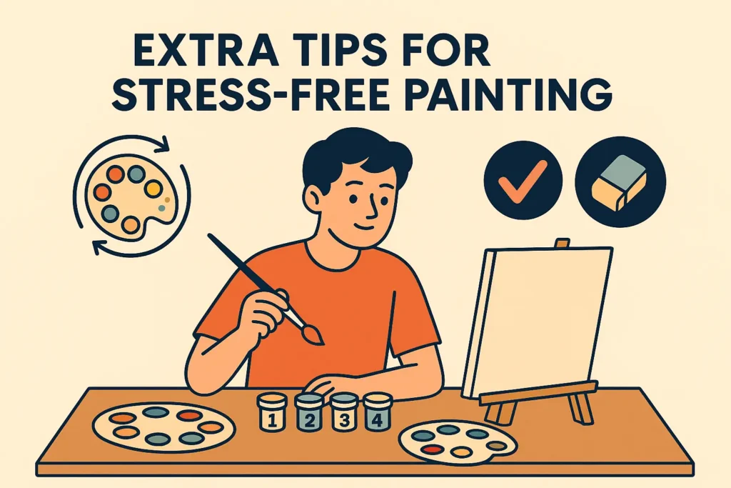 Extra Tips for Stress-free Painting