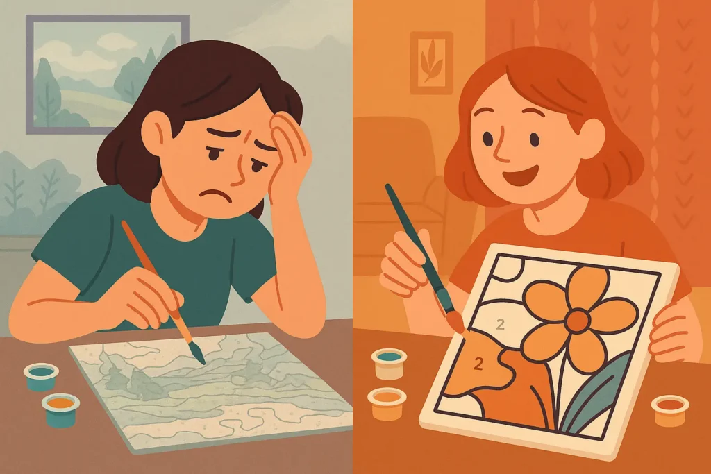 How to Choose the Best Beginner Paint by Numbers Kit? 2 - Paint by Numbers Why Selecting the Correct Kit is Important