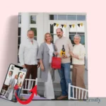 Custom Family Portrait - Paint by Numbers Kit: Your Family’s Legacy in Art