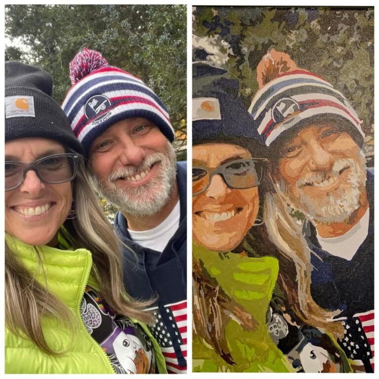 Kit Peinture par Numéros - Portrait de Famille Personnalisé : L'Héritage Artistique de Votre Famille photo review