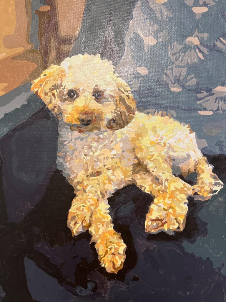 Peinture par numéros : Portrait personnalisé de votre animal photo review