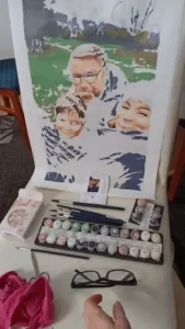 Kit de Peinture par Numéros Personnalisé | Votre Photo sur Toile | Idée Cadeau photo review