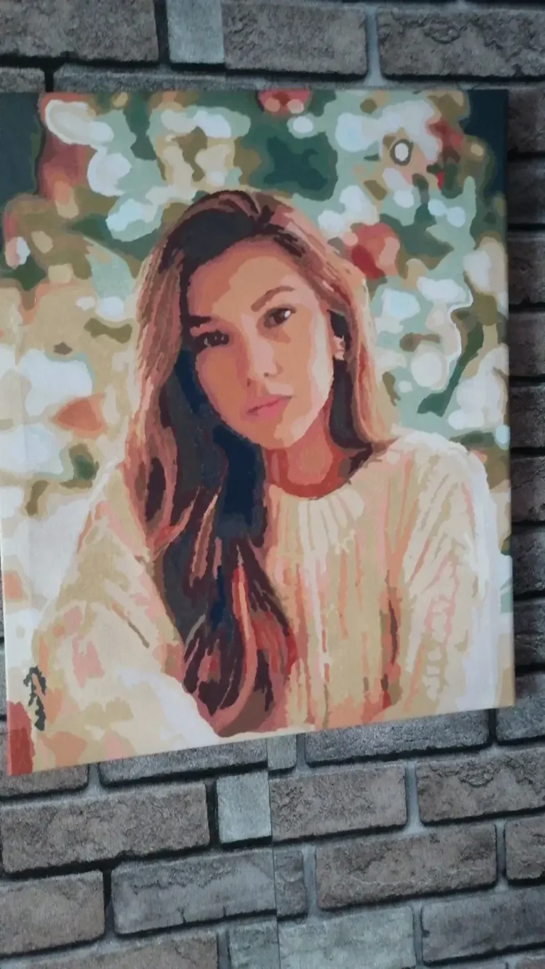 Kit de Peinture par Numéros Personnalisé | Votre Photo sur Toile | Idée Cadeau photo review