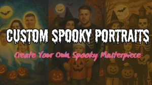 Custom Spooky portraits