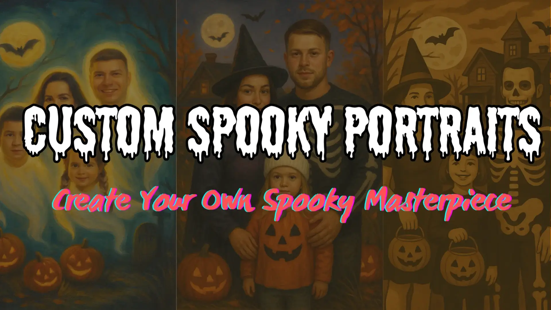 Custom Spooky portraits